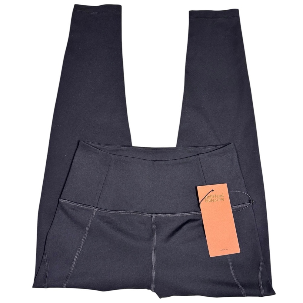 NWT | Girlfriend Collective | High Waist 7/8 Black
Leggings | Sz s